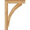 Ekena Millwork Thorton Block Rough Sawn Bracket, Western Red Cedar, 4"W x 26"D x 38"H BKT04X26X38THR05RWR - alternate 4
